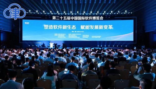 共謀發(fā)展 共商合作 第二十五屆中國國際軟件博覽會在天津開幕